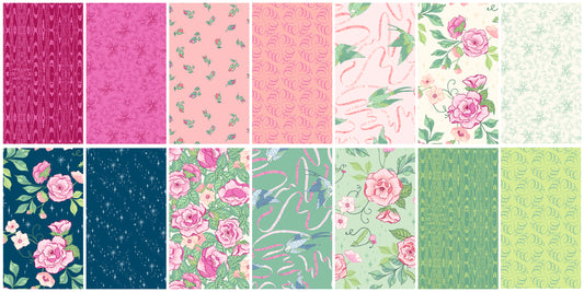 Layer Cake Quilt Fabric | Andover Fairytales | 10" Squares | 42 Pieces