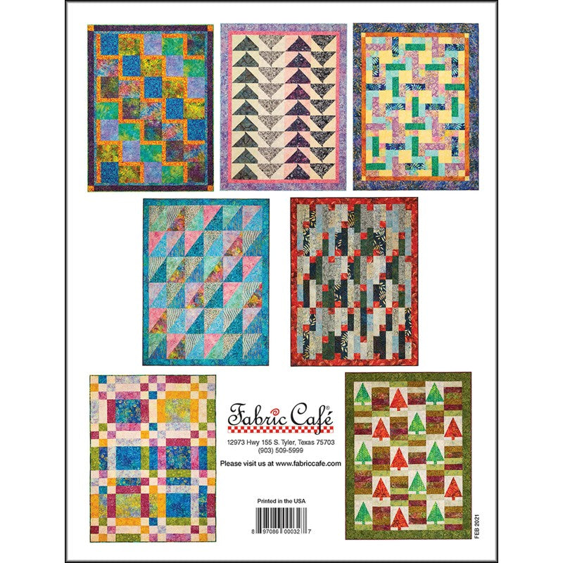 Fat Quarter Quilting Fun by Fran Morgan Another Fabric Cafe Book