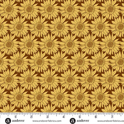 Precut Fabric Layer Cake Flourish Collection by Alexandra Bordallo for Andover Fabrics - 10" Squares