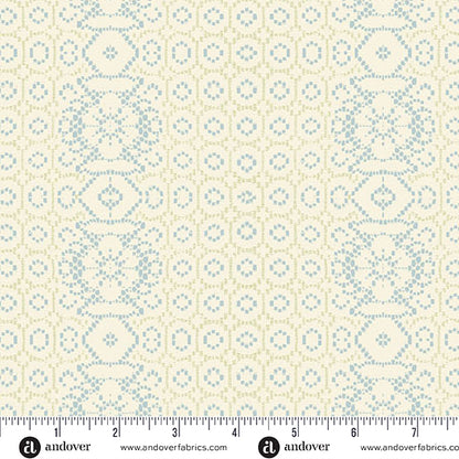 Precut Fabric Layer Cake Flourish Collection by Alexandra Bordallo for Andover Fabrics - 10" Squares
