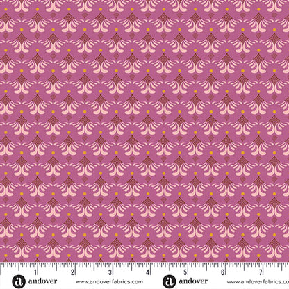 Precut Fabric Layer Cake Flourish Collection by Alexandra Bordallo for Andover Fabrics - 10" Squares