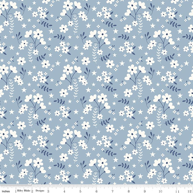 Precut Fabric Layer Cake Freedom Garden by My Mind's Eye for Riley Blake Designs - 10" Fabric Squares