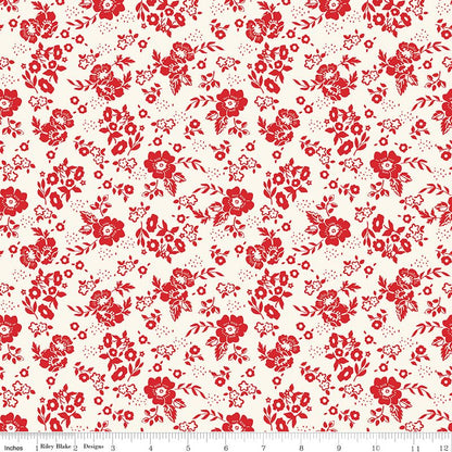 Precut Fabric Layer Cake Freedom Garden by My Mind's Eye for Riley Blake Designs - 10" Fabric Squares