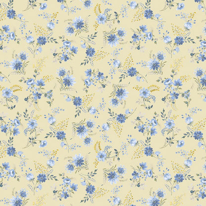 Precut Fabric Jelly Roll French Meadow Collection by Jan Shore for Benartex Traditions - 2 1/2" Strips