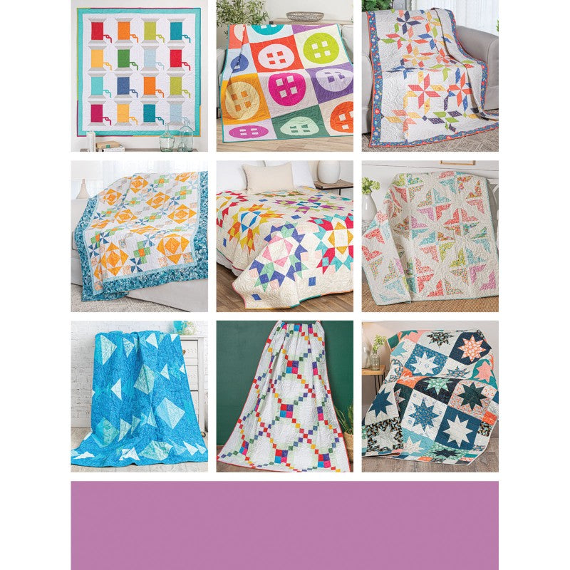 Fun Fat Quarter Quilts for Spring - Annie's Quilting Book