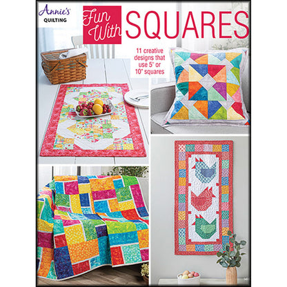 Fun With Squares Quilt Book by Annie's Quilting