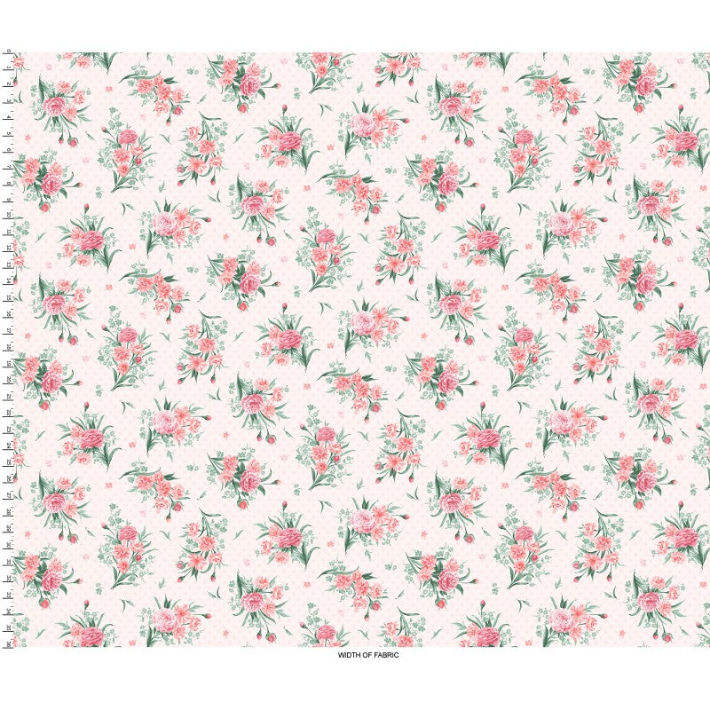 Precut Fabric Charm Pack Garden Picnic - 5" Fabric Squares