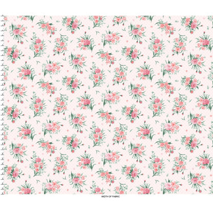 Precut Fabric Charm Pack Garden Picnic - 5" Fabric Squares