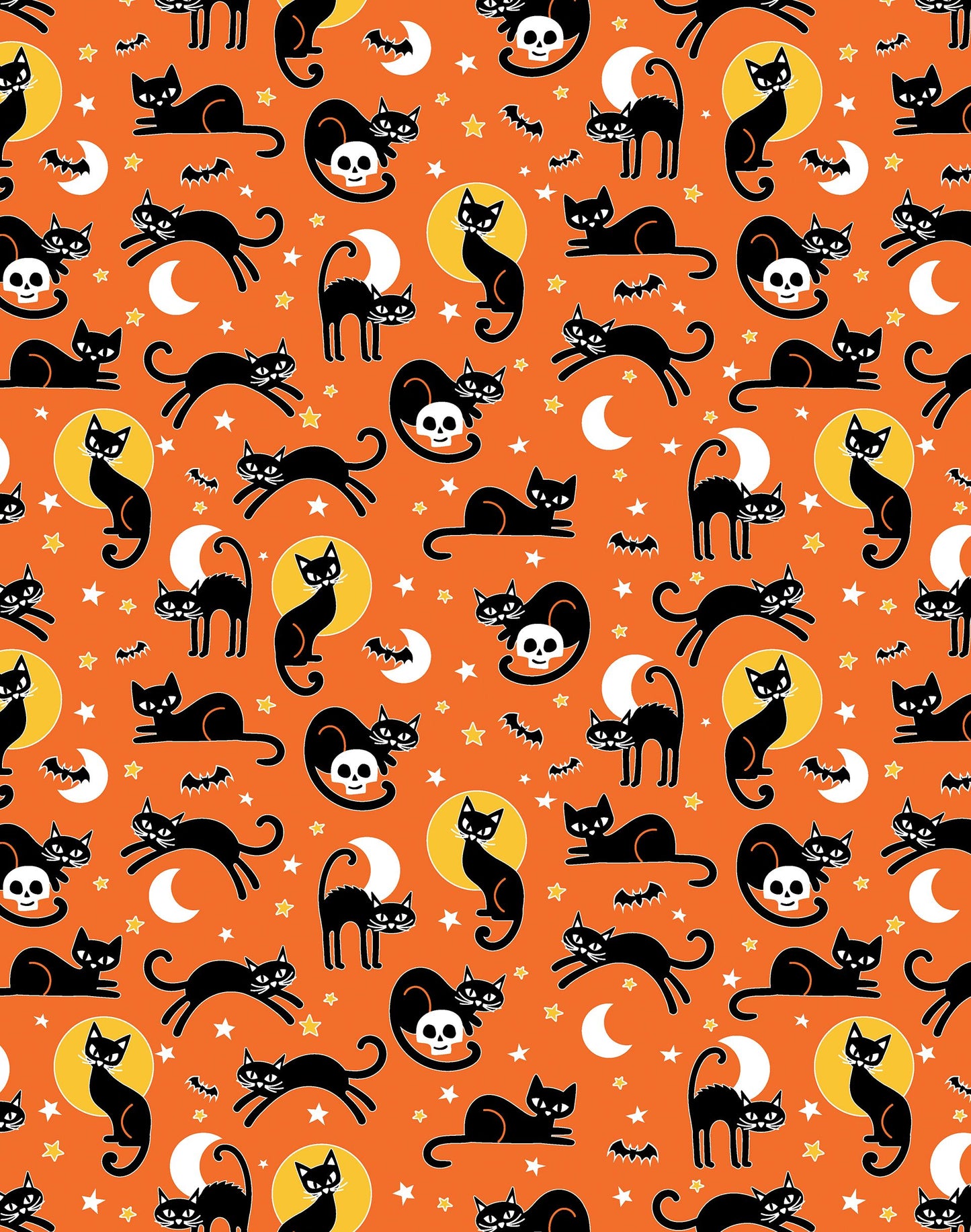 Fabric Layer Cake Halloween GLOW-O-WEEN Glow in the Dark Fabric Collection by Kanvas Studios for Benartex