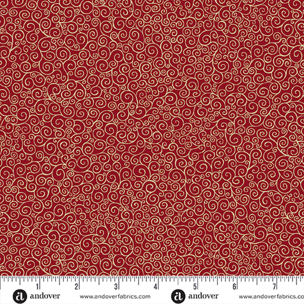 Holiday Charm Bundle Quilting Fabrics Good Tidings | Andover - 5" Squares | 42 Pieces