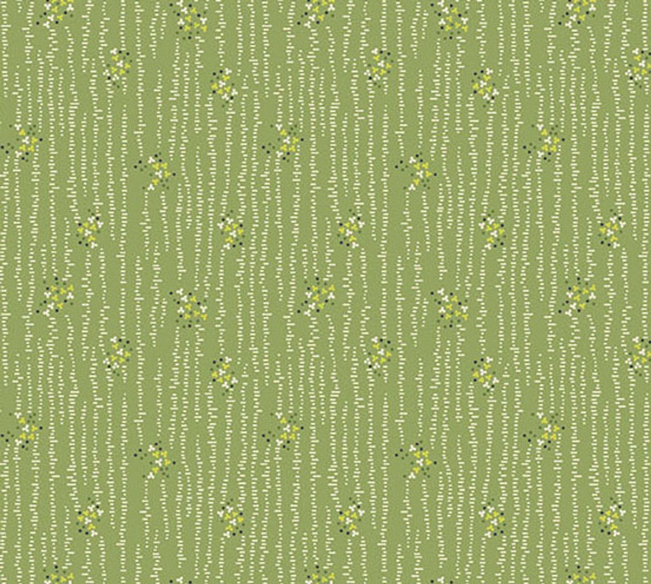 Fabric Fat Quarter Bundle - Green Leaves | Andover Fabrics - 24 Pieces