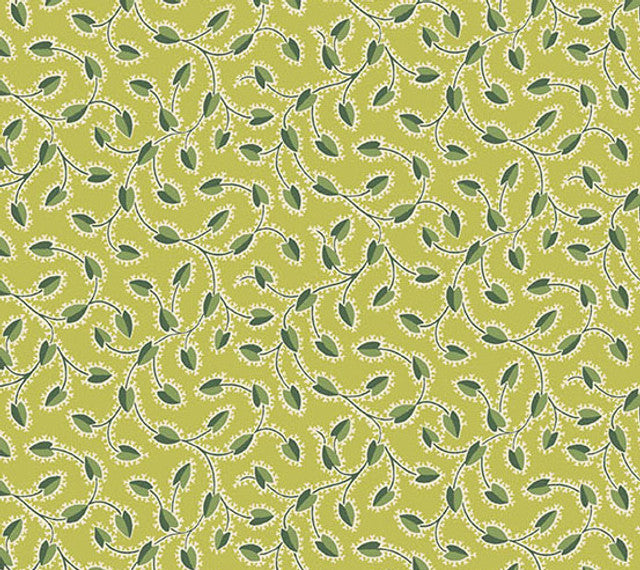 Fabric Fat Quarter Bundle - Green Leaves | Andover Fabrics - 24 Pieces