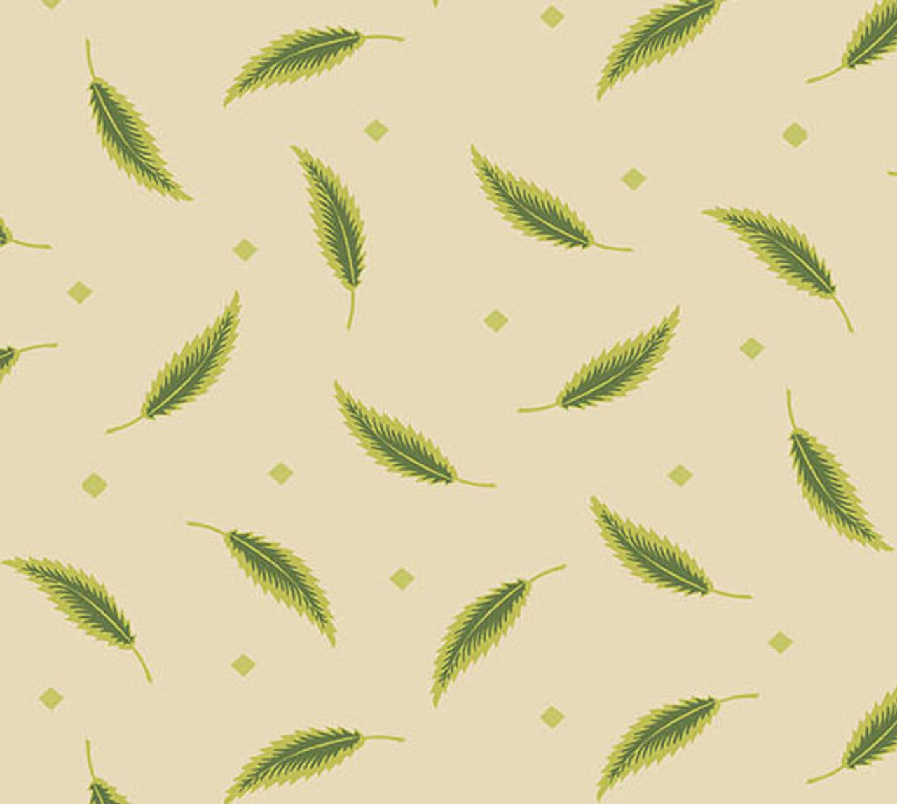 Fabric Fat Quarter Bundle - Green Leaves | Andover Fabrics - 24 Pieces