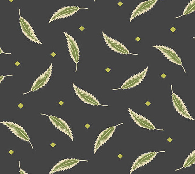 Fabric Fat Quarter Bundle - Green Leaves | Andover Fabrics - 24 Pieces