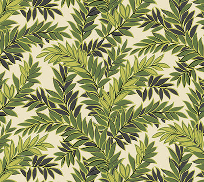 Fabric Fat Quarter Bundle - Green Leaves | Andover Fabrics - 24 Pieces