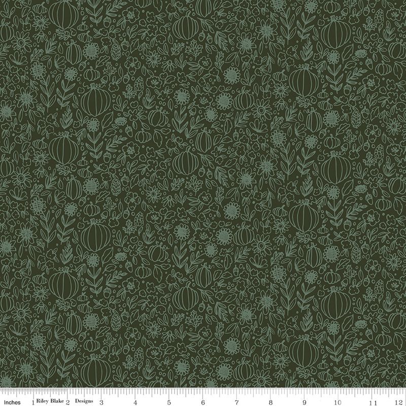 Precut Fabric Jelly Roll Happy Fall Days by Kelsey Carlson for Riley Blake Designs - 2 1/2" Fabric Strips