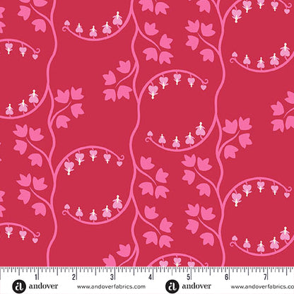 Fabric Layer Cake Heart Nouveau by Eye Candy Quilts for Andover Fabrics - 10" Fabric Squares