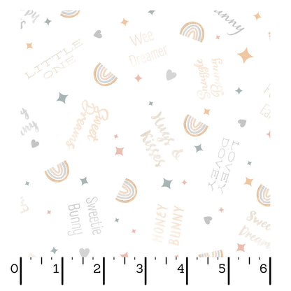 Precut Fabric Charm Pack Honey Bunny | Andover - 5" Squares | 42 Pieces