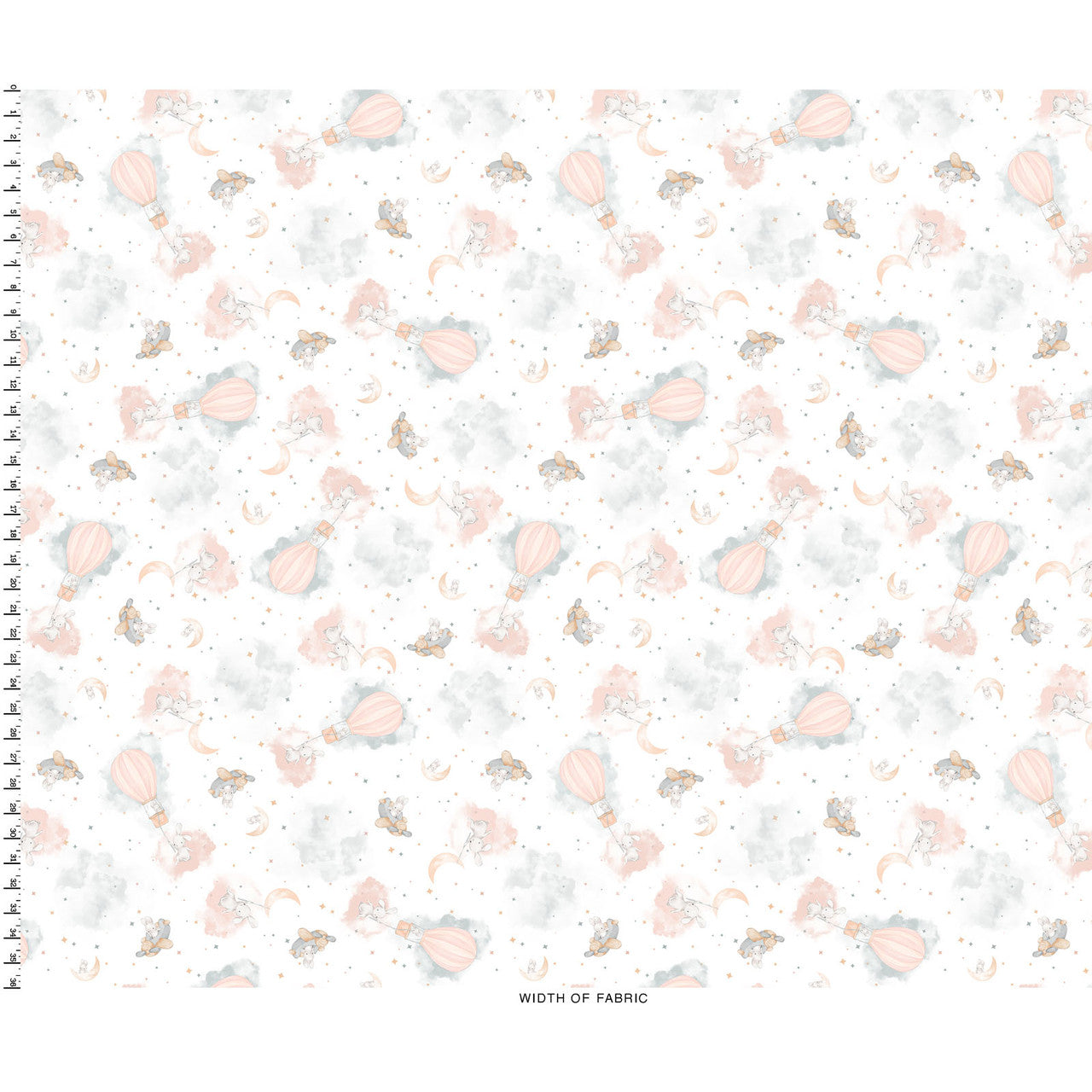 Precut Fabric Charm Pack Honey Bunny | Andover - 5" Squares | 42 Pieces