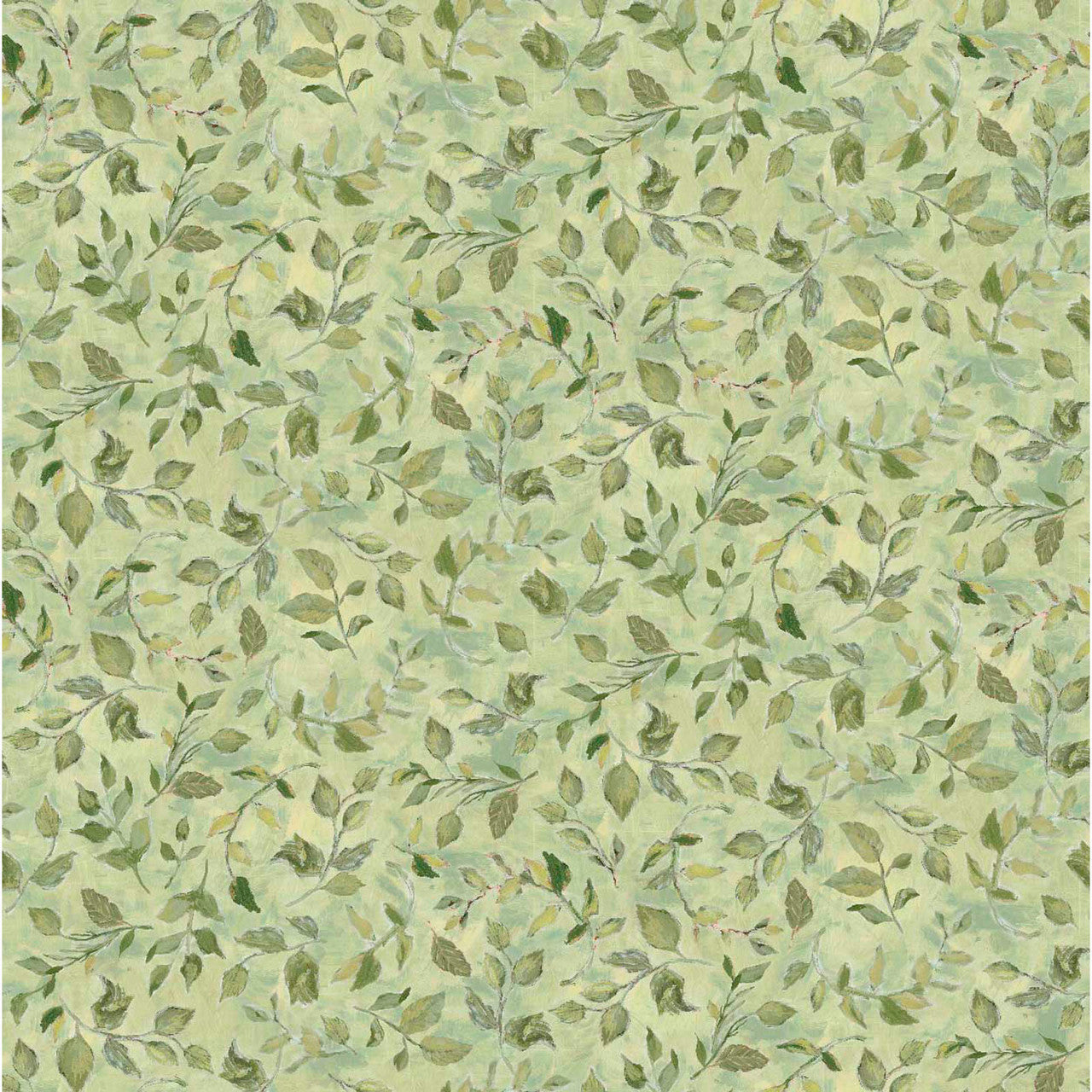 Green Leaves | Springs Creative Hydrangea Reverie Collection | 100% Cotton Quilting Fabric