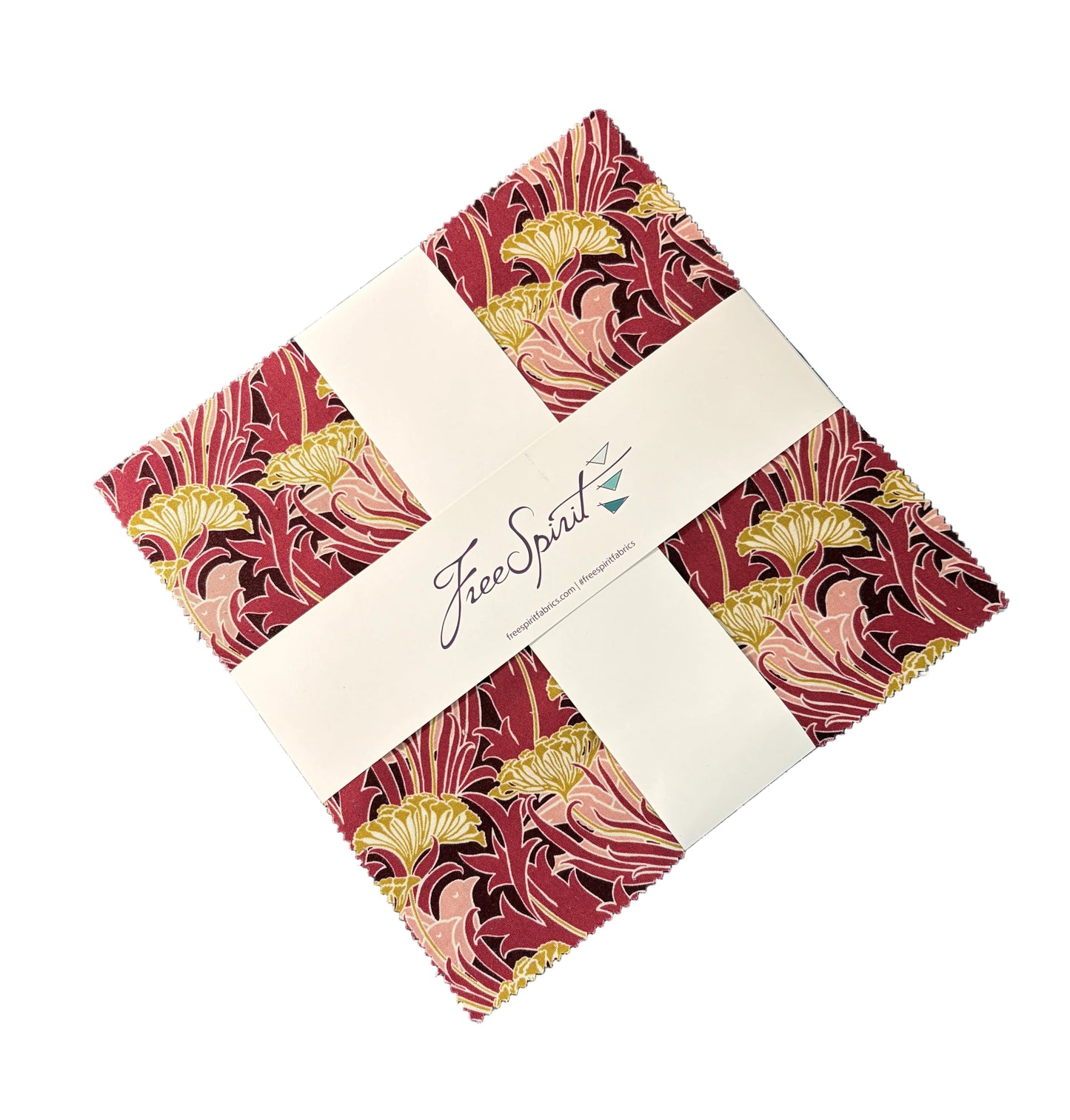 Layer Cake Quilt Fabric | Free Spirit Morris & Co Lodden Collection | 10" Squares | 42 Pieces