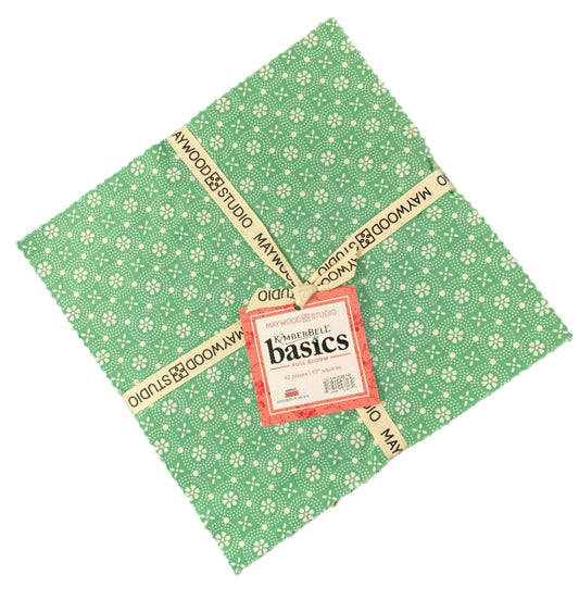 Kimberbell Full Bloom Fabric Layer Cake for Maywood Studio - 42 - 10" Quilt Fabric Squares - 21 Different Fabrics