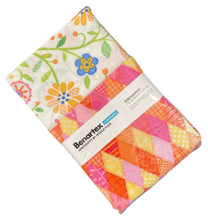 12 Fabric Fat Quarter Bundle - Serendipity by Jessica Flick for Benartex Contempo