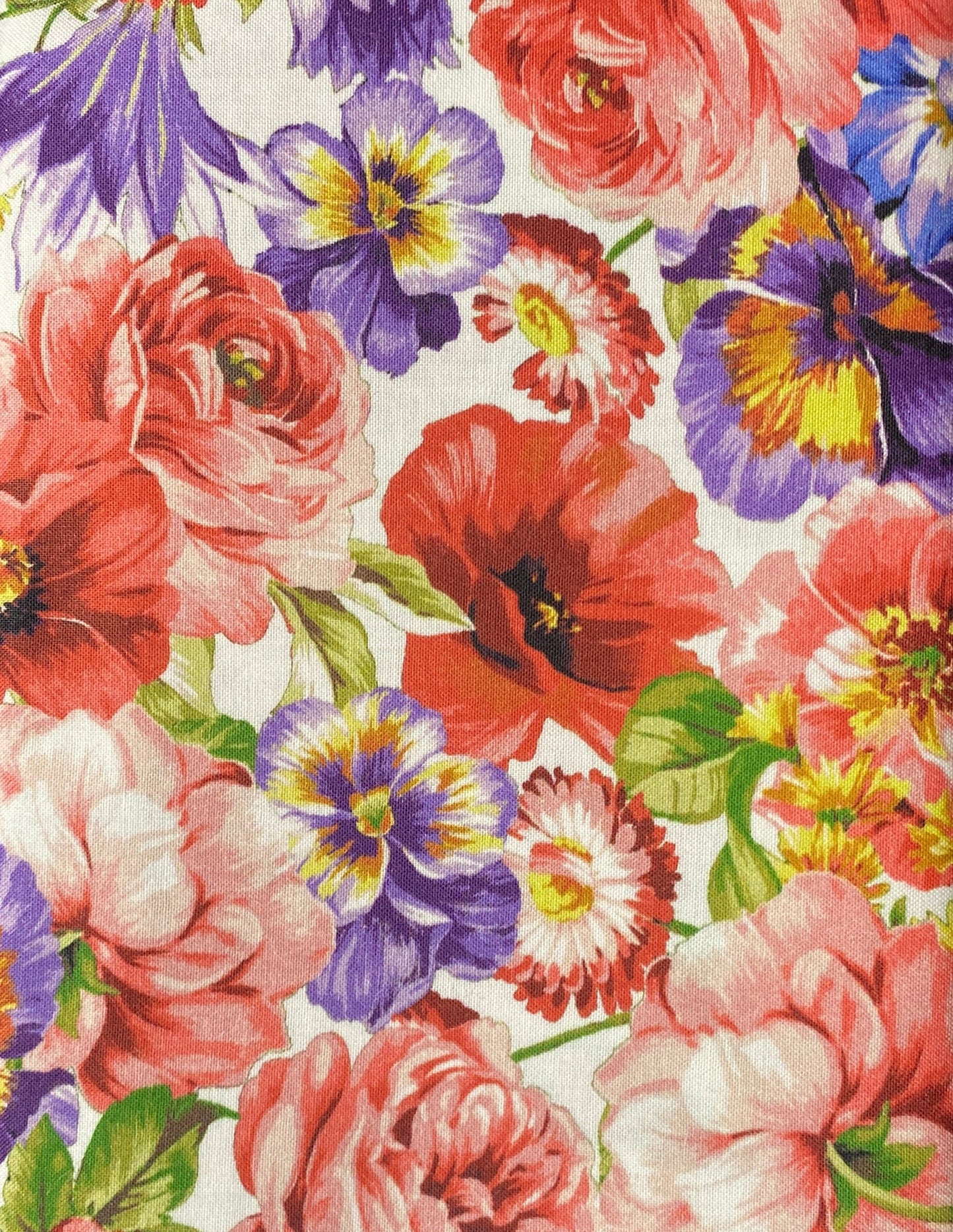 Fabric Fat Quarter Pack Spring Bouquet by Ro Gregg for Paintbrush Studio - 16 Different Fat Quarters