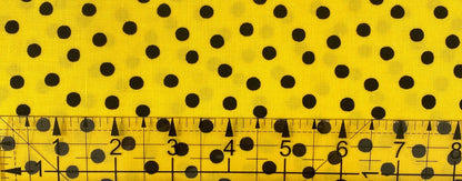 SUNFLOWERS AND HONEY Scattered Dots by Kim Schaefer for Andover Fabrics - Sold by the Yard