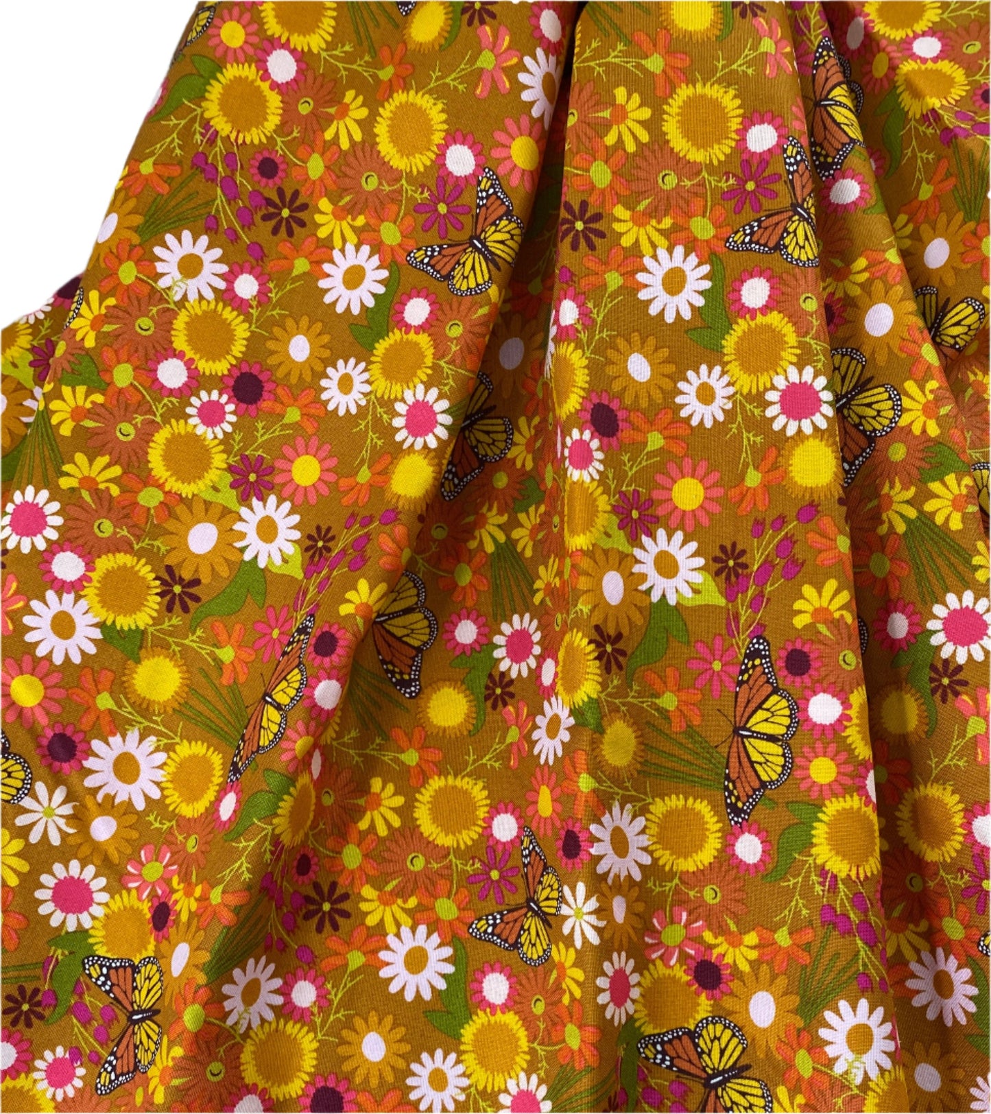 Yarrow Monarch Wildflowers by Alison Glass for Andover Fabrics - Sold by the Yard