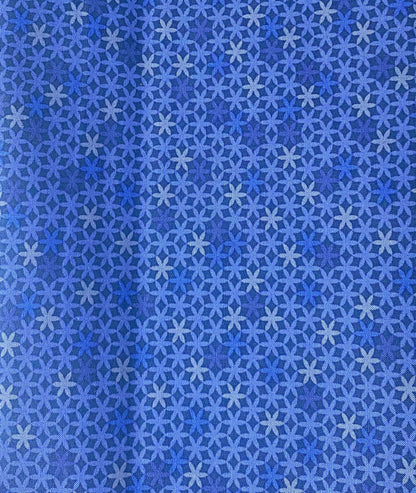 43-44" Wide SUN SHOWERS STARS Dark Blue Quilt Fabric by Christina Cameli for Maywood Studio - Sold by the Yard