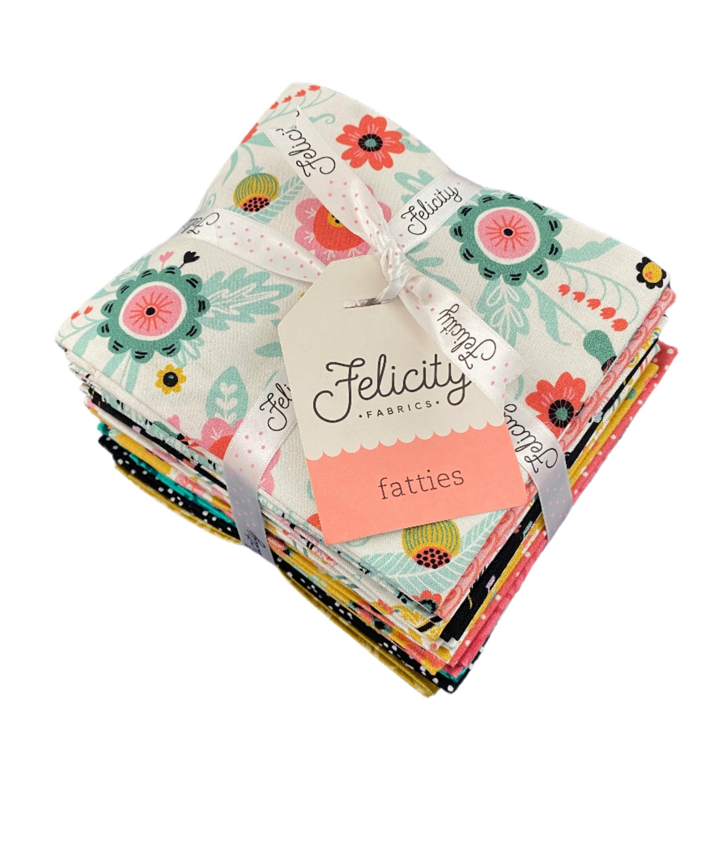 Precut Fabric Fat Quarter Bundle Golden Afternoon Collection by Felicity Fabrics