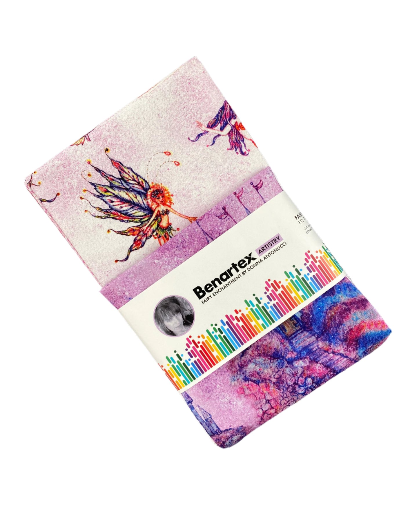 14 Fabric Fat Quarter Bundle - Fairy Enchantment by Donna Antonucci for Benartex Artistry