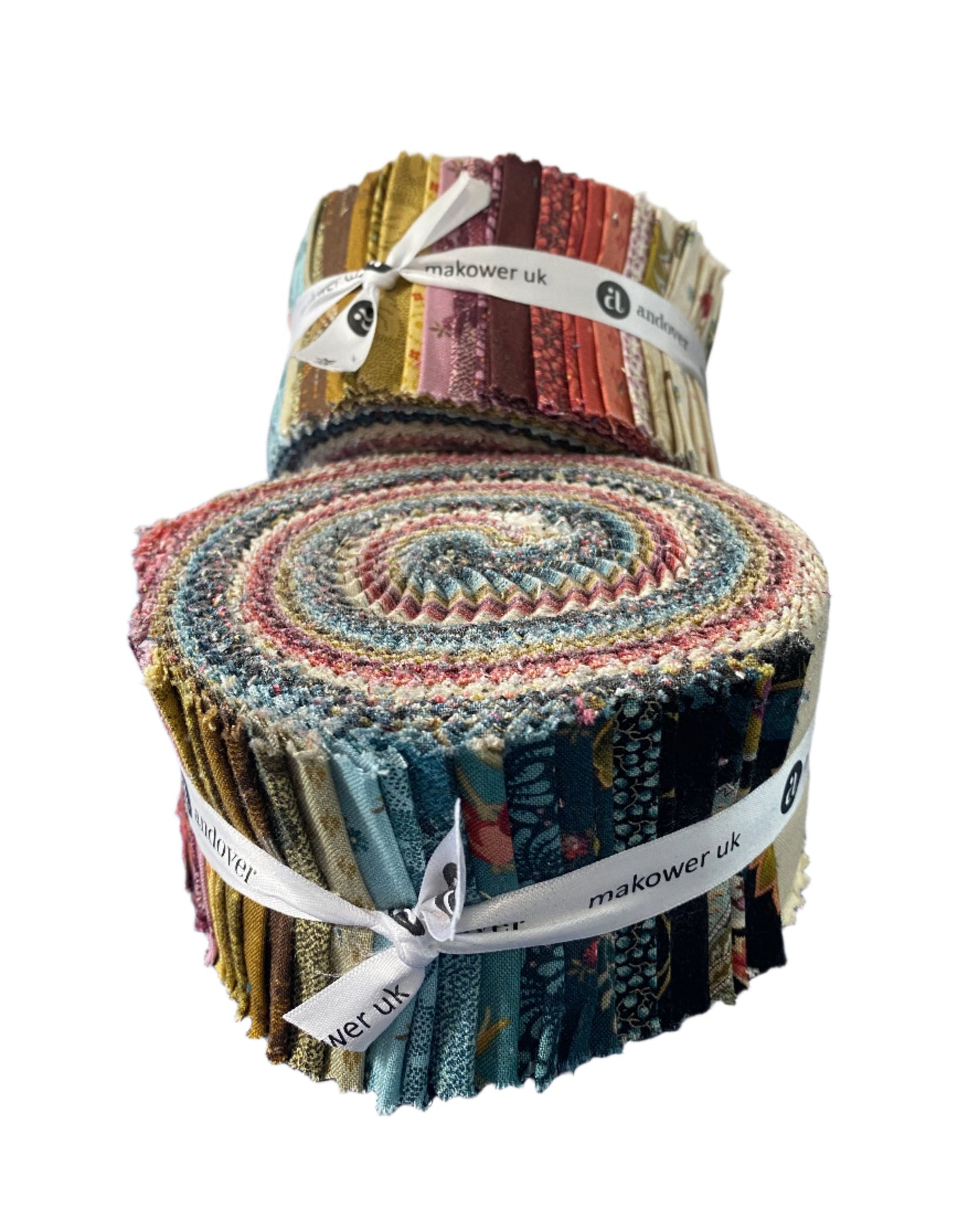 2 1/2" Fabric Strips - Dahlia by Laundry Basket Quilts for Andover Fabrics