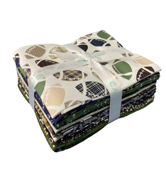 Fall Is For Football by Camelot Fabrics - 14 Different Fabric Fat Quarters