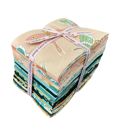 Moonbeam Dreams by Amanda Grace Designs for Poppie Cotton - 21 Different Fabric Fat Quarters