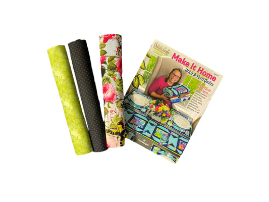 Quilt Kit - Make it Home With 3-Yard Quilts Book Plus 3 Yards of Coordinating Fabric