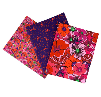 Quilt Kit - Make it Home With 3-Yard Quilts Book Plus 3 Yards of Botanica Blast Coordinating Fabric