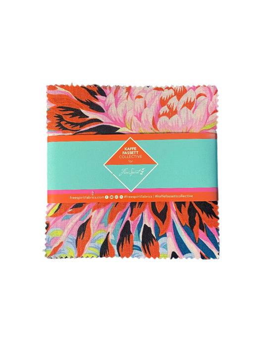 Precut Fabric Charm Pack Polaris Classics Plus by Kaffe Fassett for Free Spirit Fabrics - 5" Fabric Squares