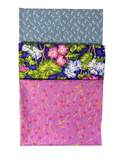 Quilt Kit - Double Focus 3-Yard Quilts Book Plus 3 Yards of Coordinating Fabric