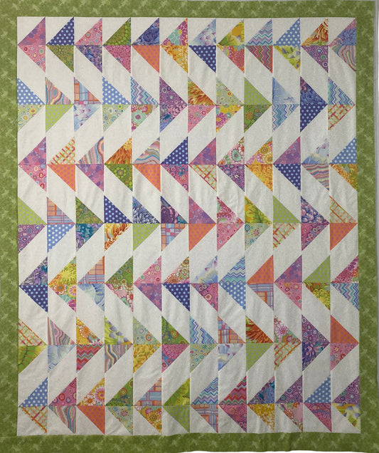 Crazy Geese Free Quilt Pattern