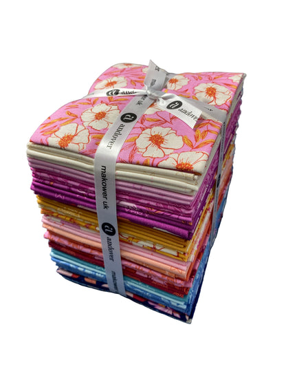 31 Fabric Fat Quarter Bundle - Petals and Stitches Collection by Stephanie Organes for Andover Fabrics
