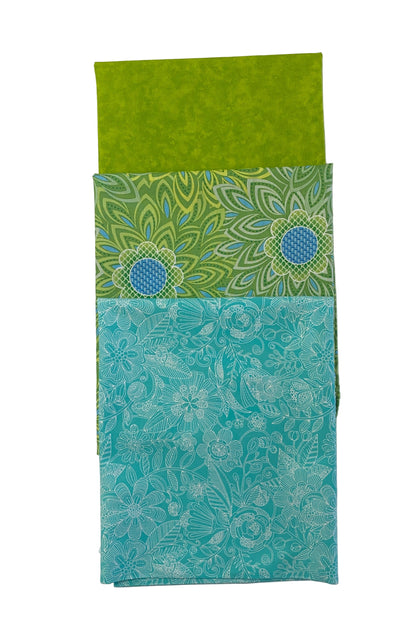 Quilt Kit - 3-Yard Quilts for Kids Book Plus 3 Yards of Coordinating Fabric