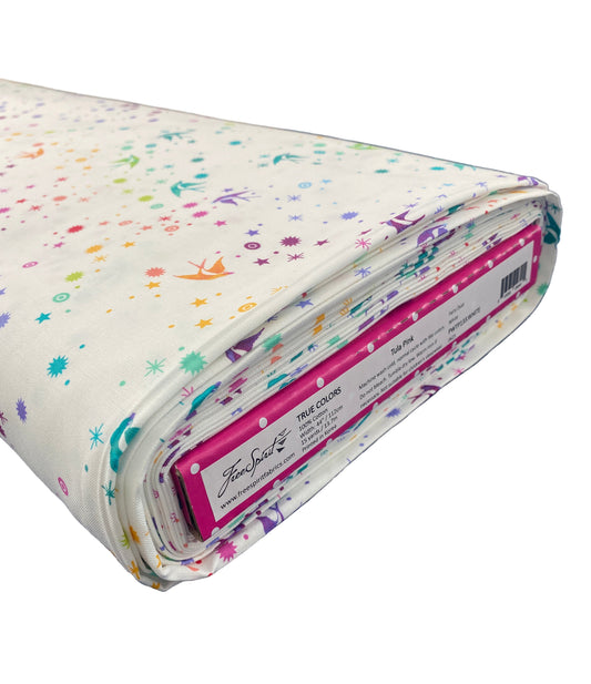 Tula Pink Fairy Dust Quilting Fabric – True Colors Collection | 100% Cotton Fabric