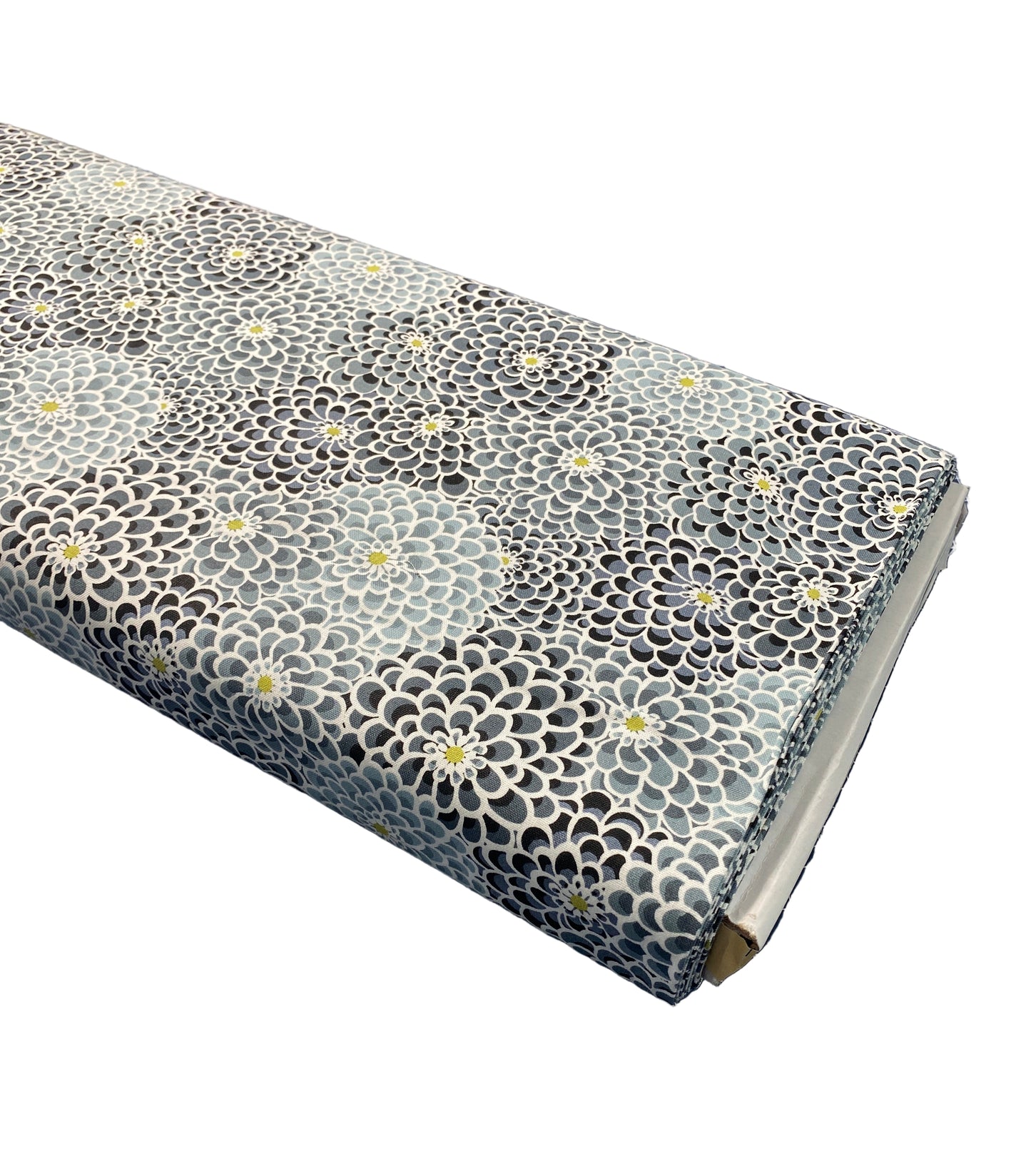 Packed Dahlia Gray Quilting Fabric – Keepsake Calico | 100% Cotton Fabric
