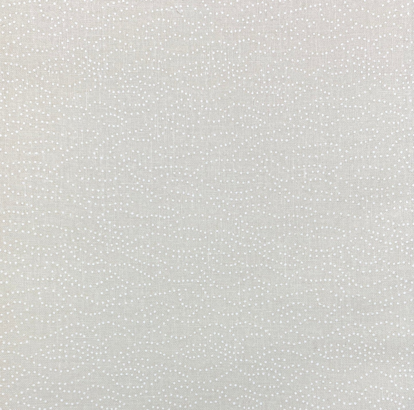 Ecru Quilting Fabric - Wavy Dots Background Fabric - Sold by the Yard