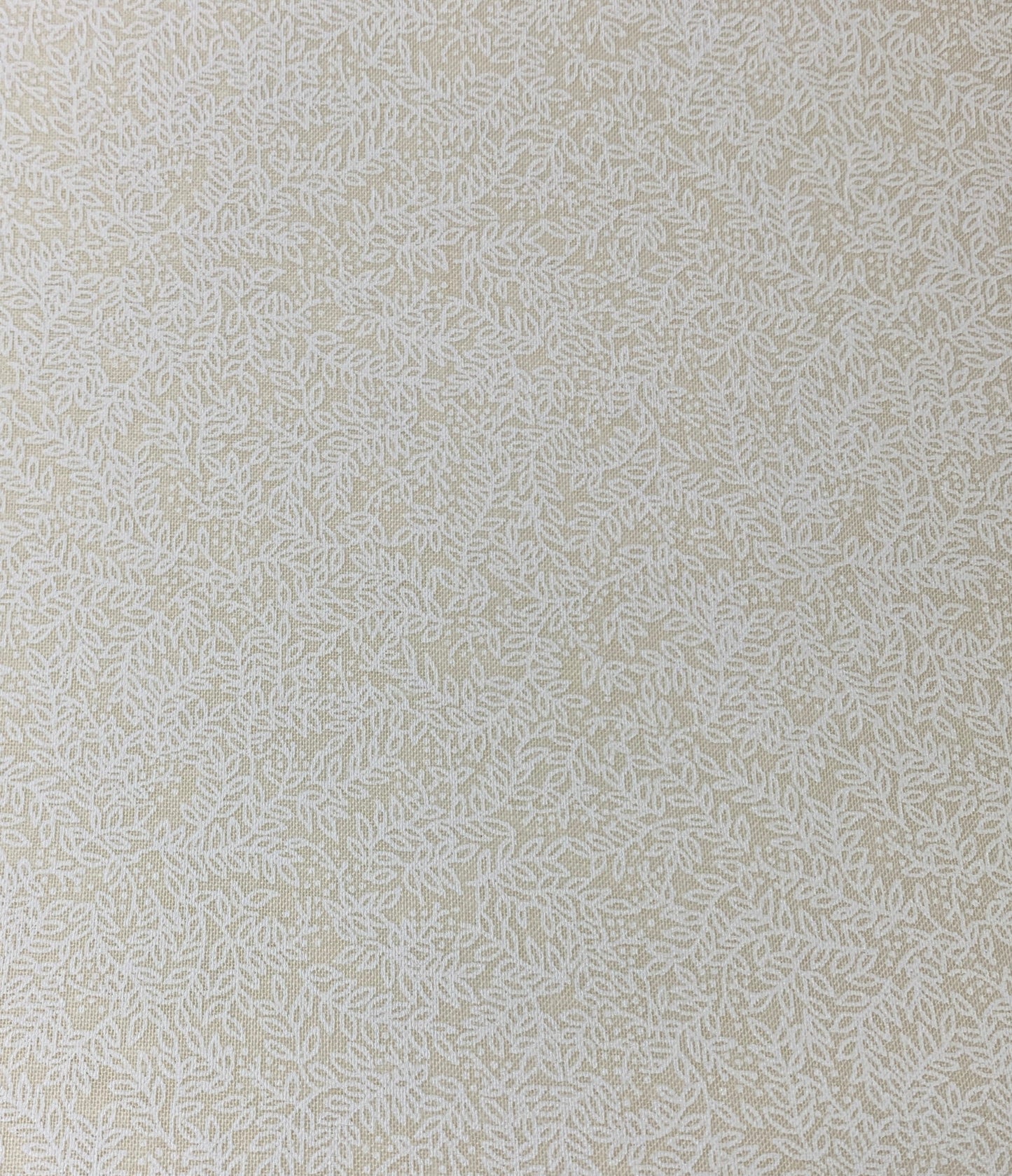 Ecru Quilting Fabric - Vines and Dots Background Fabric - Sold by the Yard