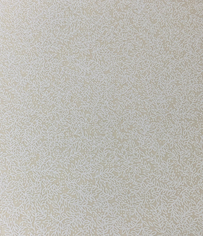 Ecru Quilting Fabric - Vines and Dots Background Fabric - Sold by the Yard