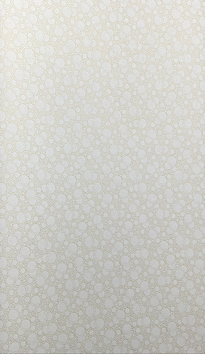Ecru Quilting Fabric - Bubbles Background Fabric - Sold by the Yard