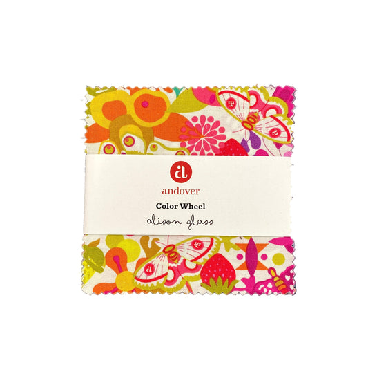 Quilting Fabrics Color Wheel 5" Charm Pack | Andover - 42 Pieces